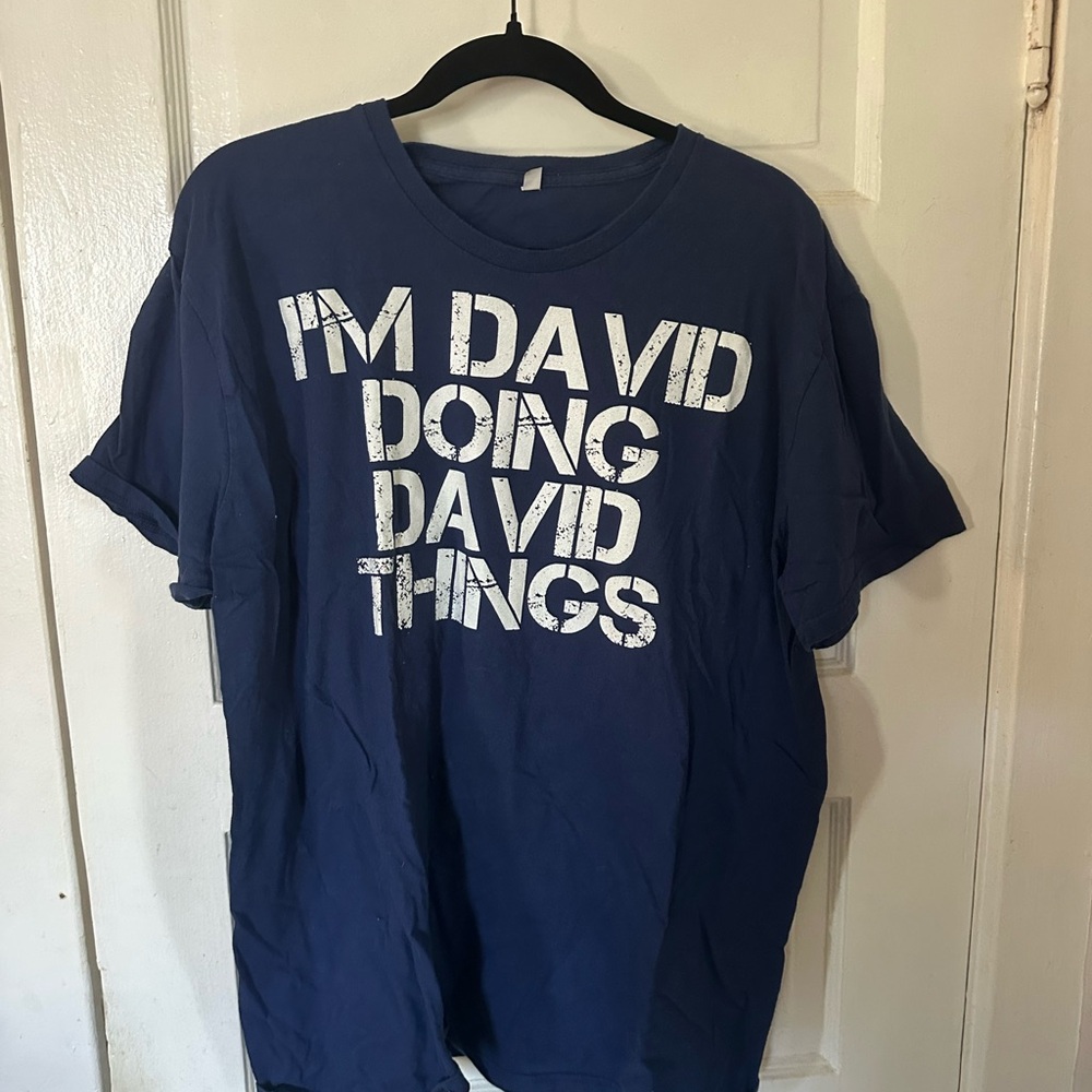 Navy Graphic Men's T-Shirt